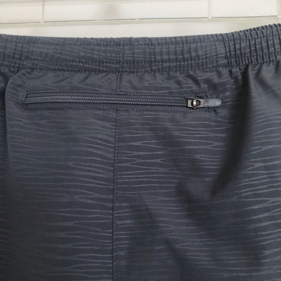 Nike tempo gray patterned running shorts - Picture 3 of 7